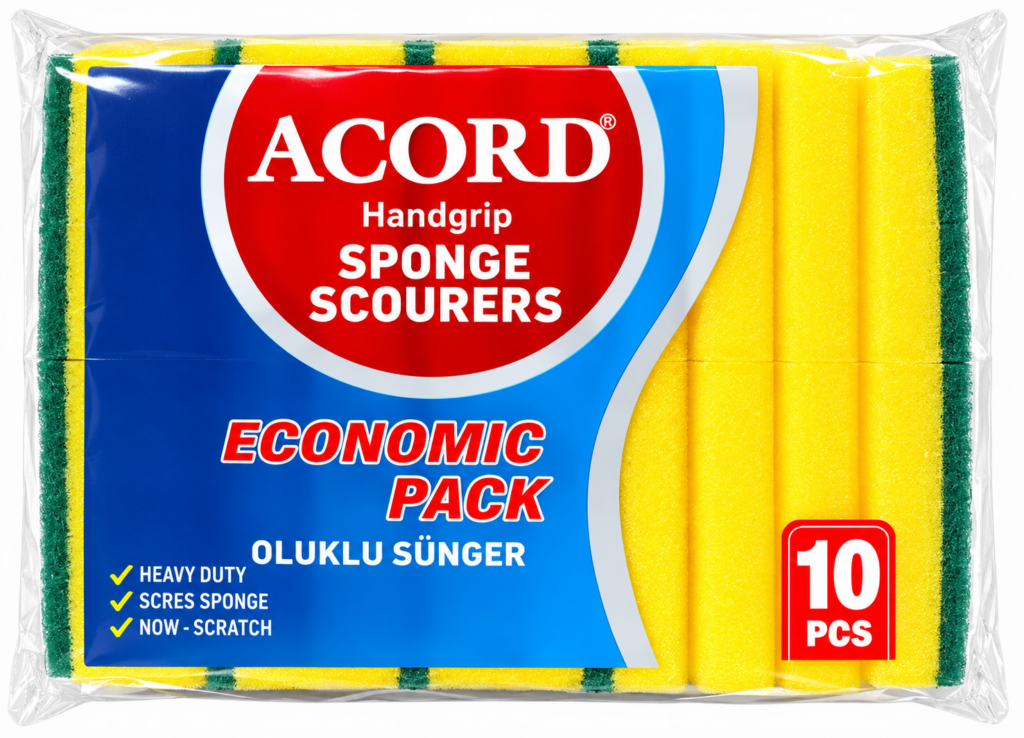 Acord 10 Lu Oluklu Sünger
