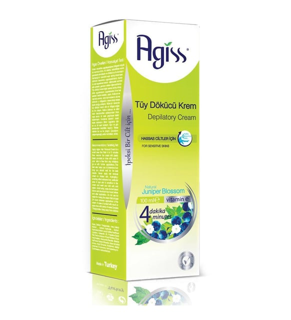 Agİss Tüy Dök.Krem 100Ml Hassas Cİltler
