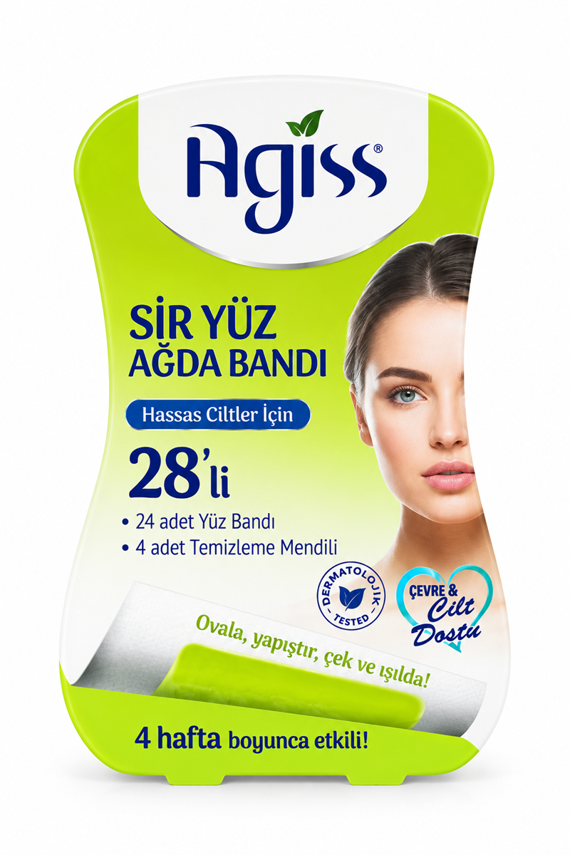 Agİss Sİr Yüz Ağda Bandi 28'Lİ Hassas (28)