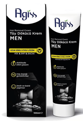Agİss Tüy Dök.Krem 100Ml For Men