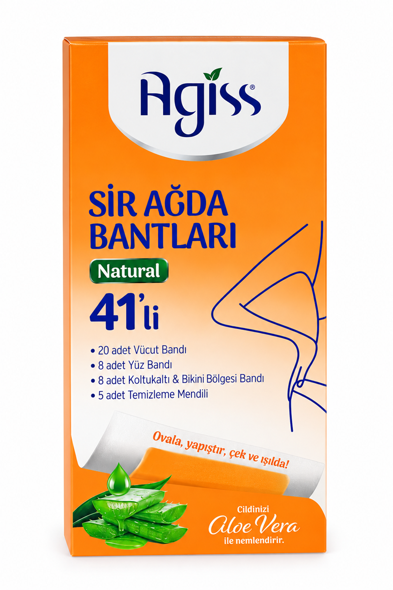 Agİss Sİr Ağda Bandi 41'Lİ Naturel