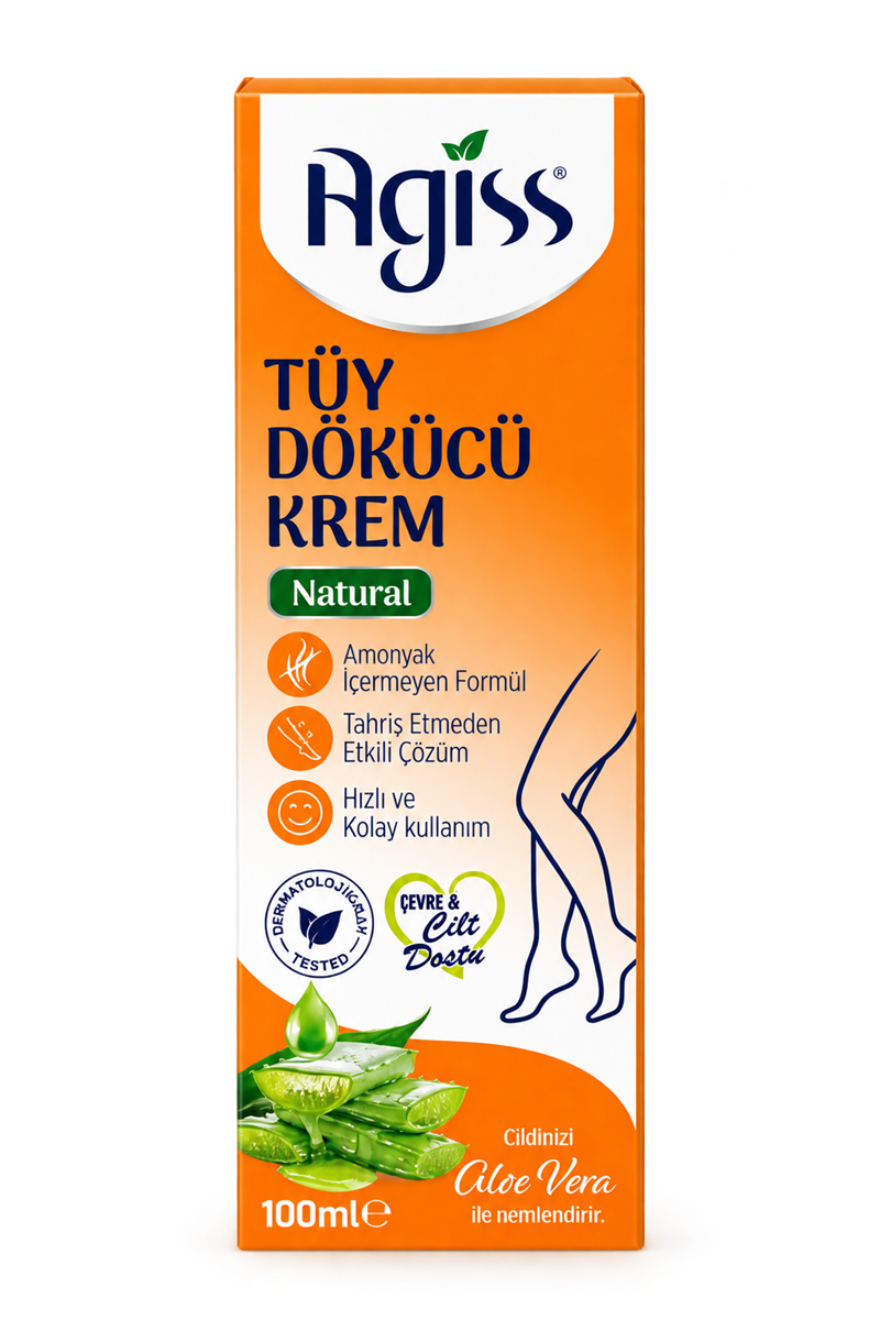 Agİss Tüy Dök.Krem 100Ml Natural
