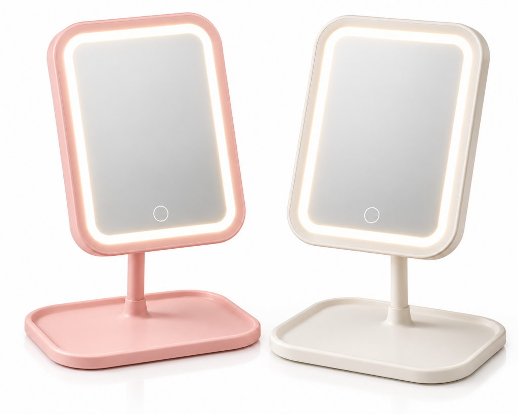 Arow Led Işıklı 2 Renk Makyaj Aynası