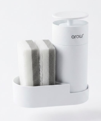Arow Pull Beyaz Sıvı Sabunluk Seti